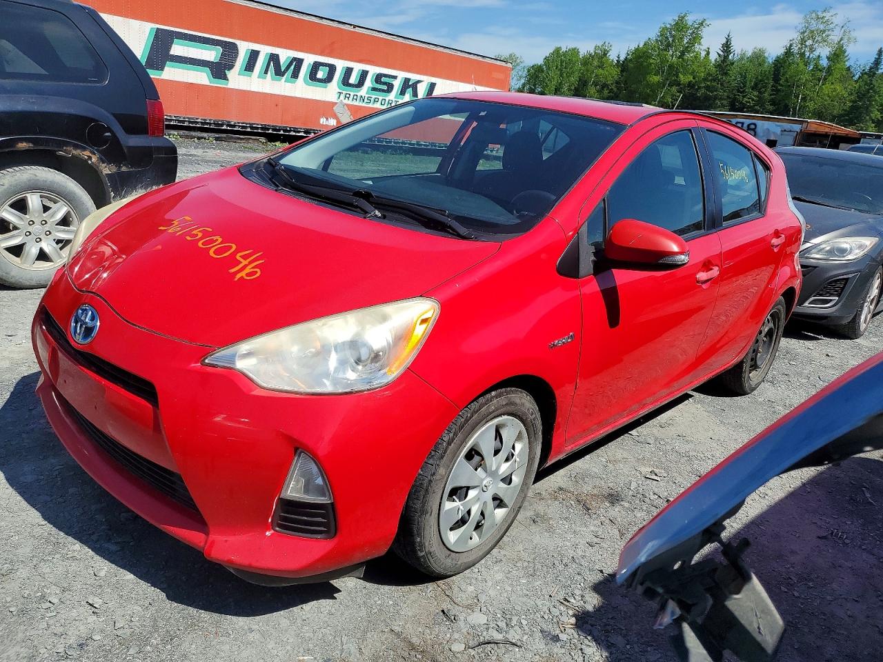 JTDKDTB33C1514316 · 2012 TOYOTA PRIUS C