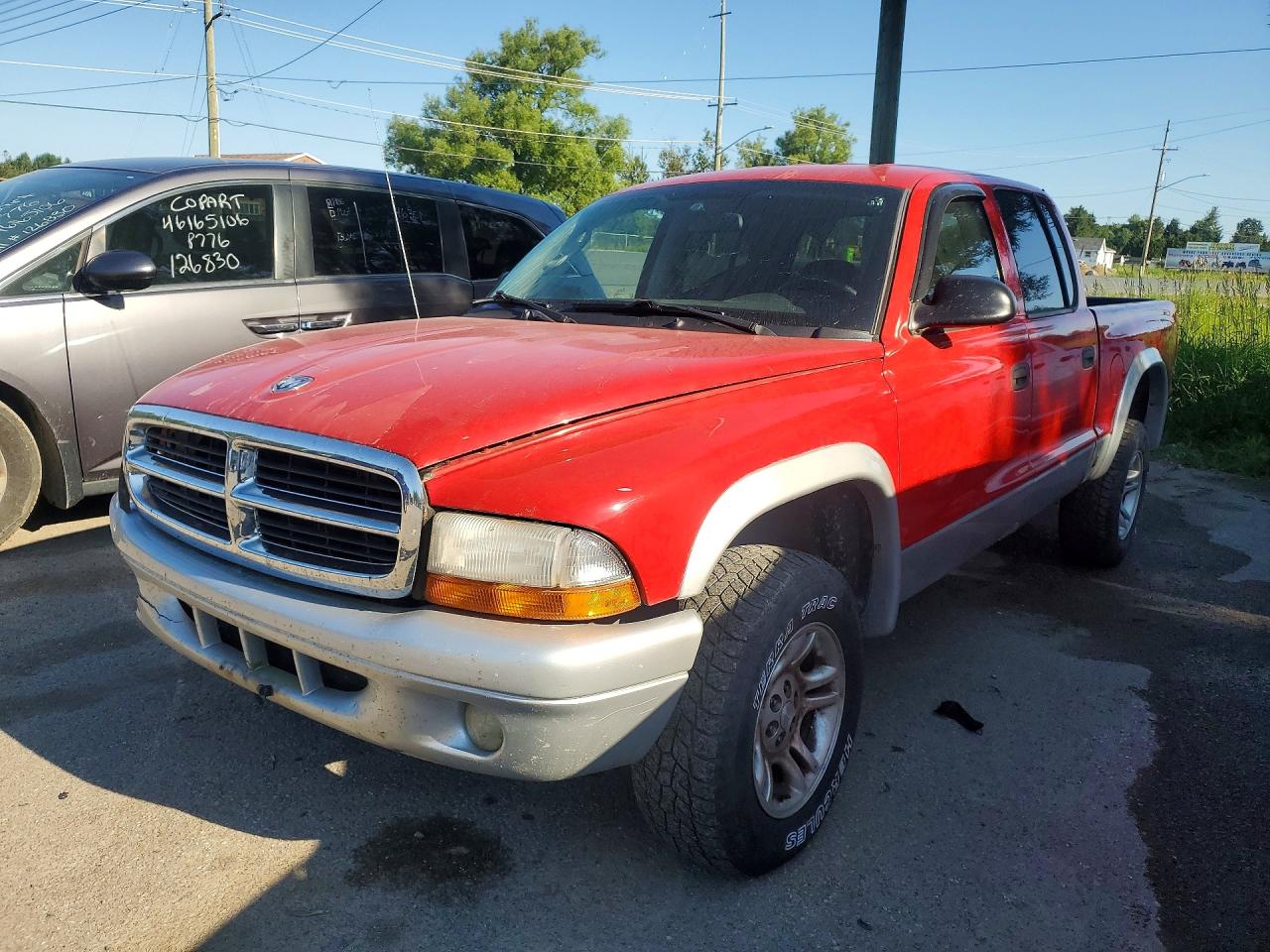 1D7HG48NX4S628198 · 2004 DODGE DAKOTA