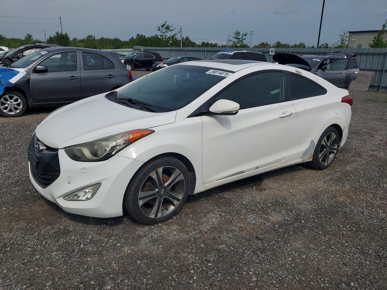 KMHDH6AE7DU001924 · 2013 HYUNDAI ELANTRA COUPE