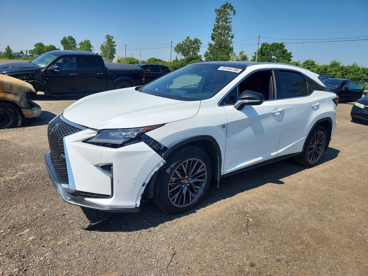 2T2BZMCA8GC044222 · 2016 LEXUS RX 350