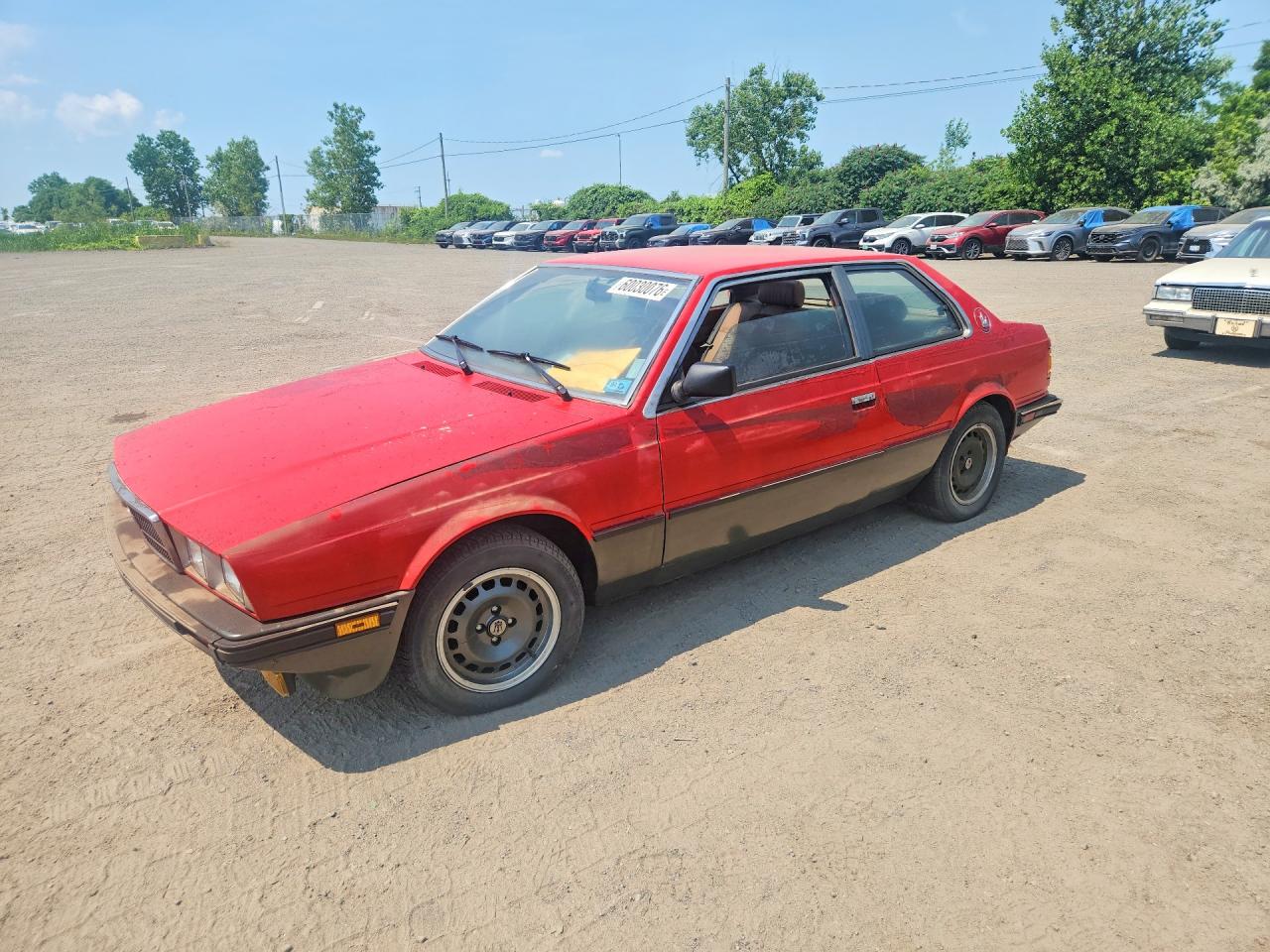 ZAMAL1106FB313207 · 1985 MASERATI BITURBO