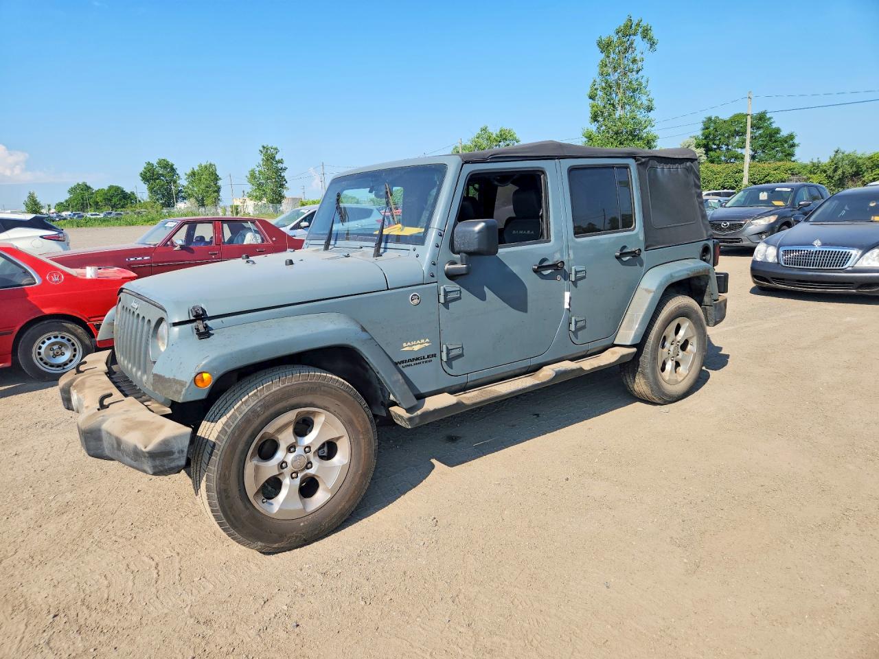1C4BJWEGXFL667163 · 2015 JEEP WRANGLER