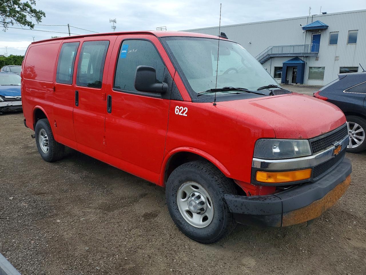 1GCWGAFPXK1275307 · 2019 CHEVROLET EXPRESS G2500 · 4/12