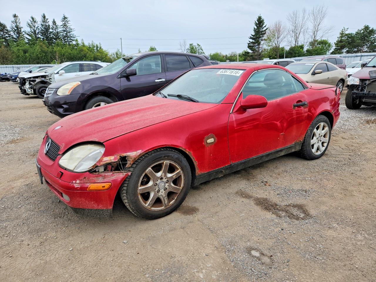 WDBKK47F8WF078762 · 1998 MERCEDES-BENZ SLK