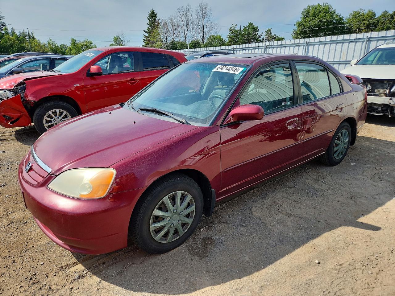 2HGES16883H****** · 2003 HONDA CIVIC