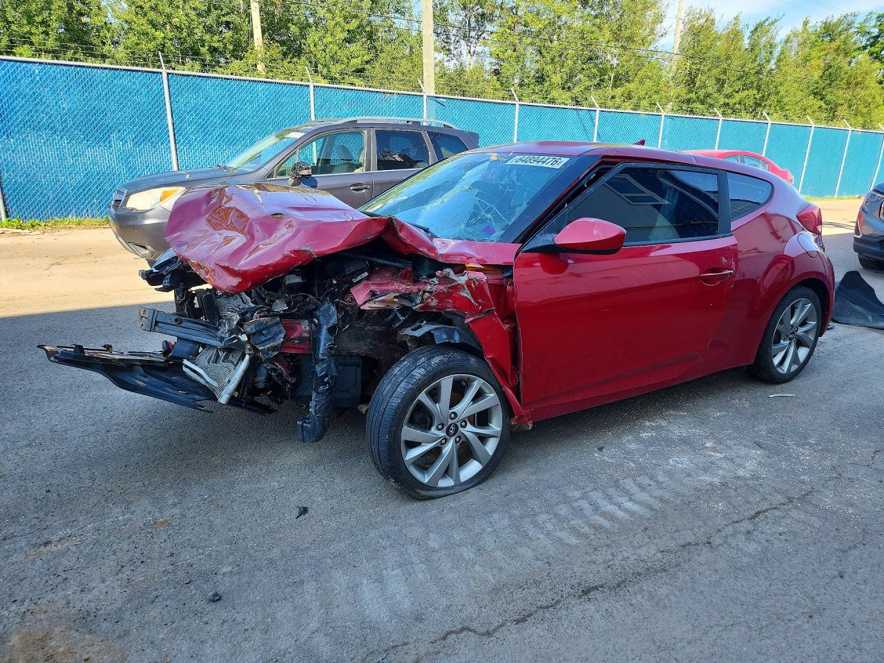 KMHTC6AD9GU290567 · 2016 HYUNDAI VELOSTER