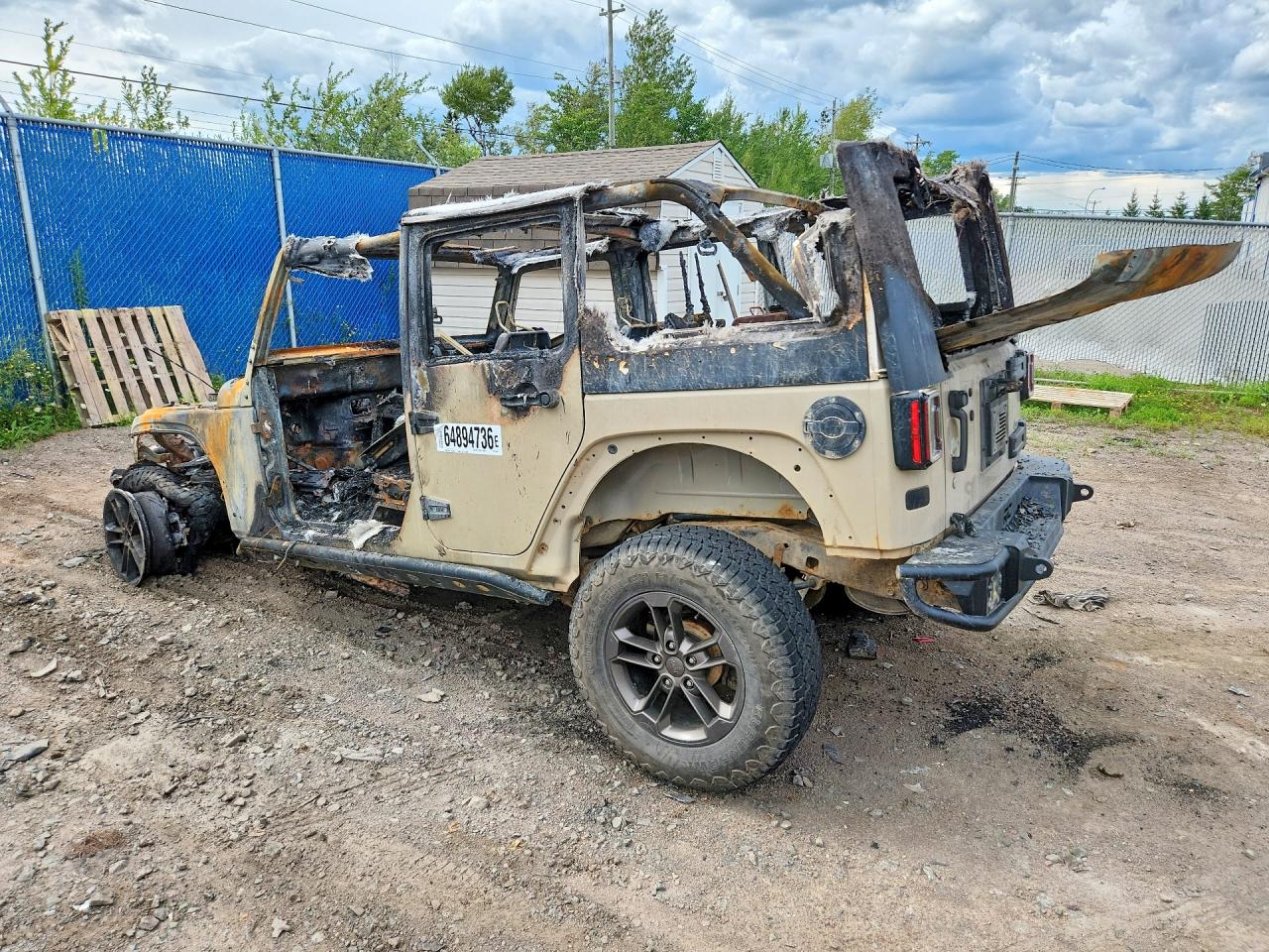 1C4BJWEG0GL316201 · 2016 JEEP WRANGLER UNLIMITED · 2/12
