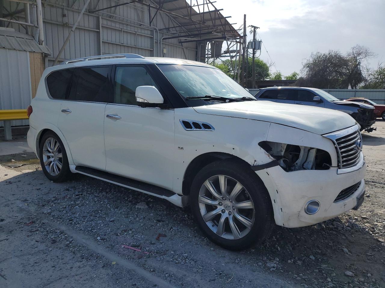 JN8AZ2ND1E9750631 · 2014 INFINITI QX80 · 4/12