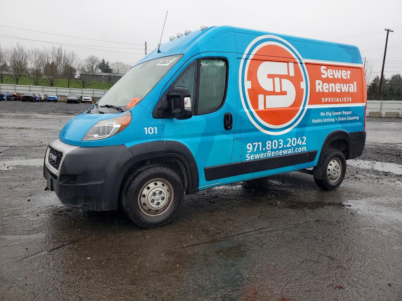 3C6TRVBG4KE532914 · 2019 RAM PROMASTER 1500