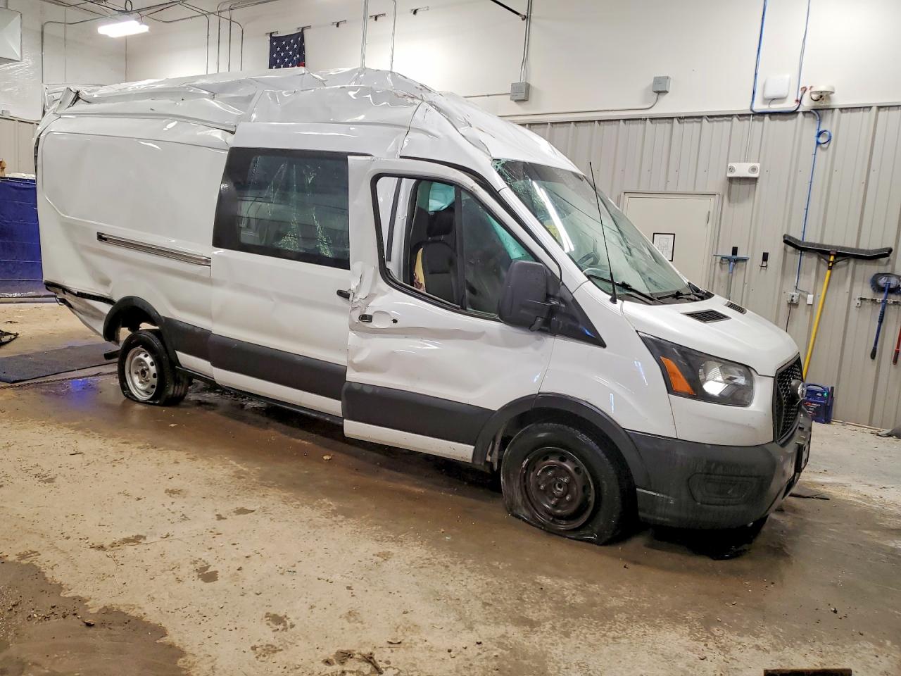1FTBW3X80MKA74047 · 2021 FORD TRANSIT · 4/14