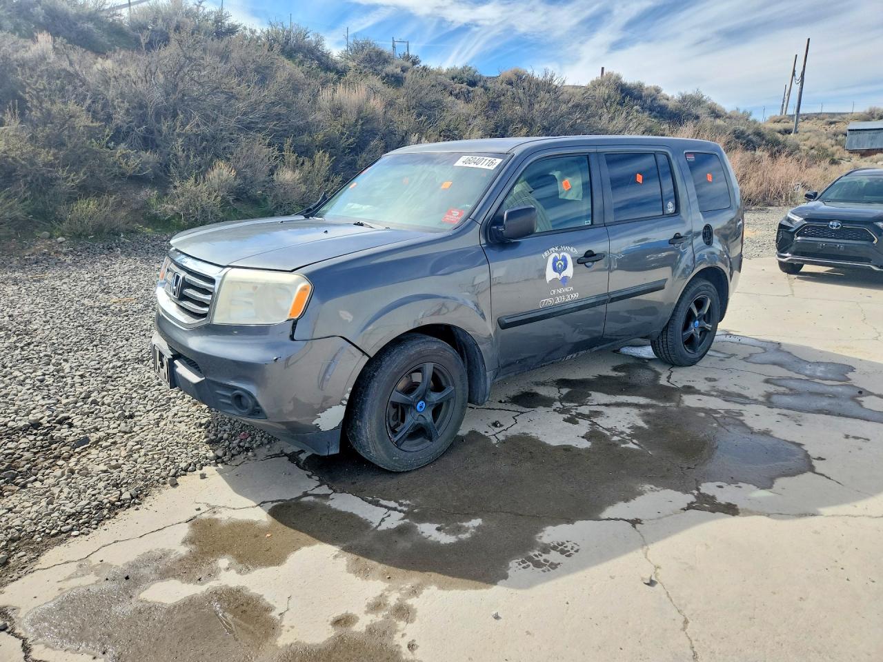 5FNYF3H27DB029365 · 2013 HONDA PILOT