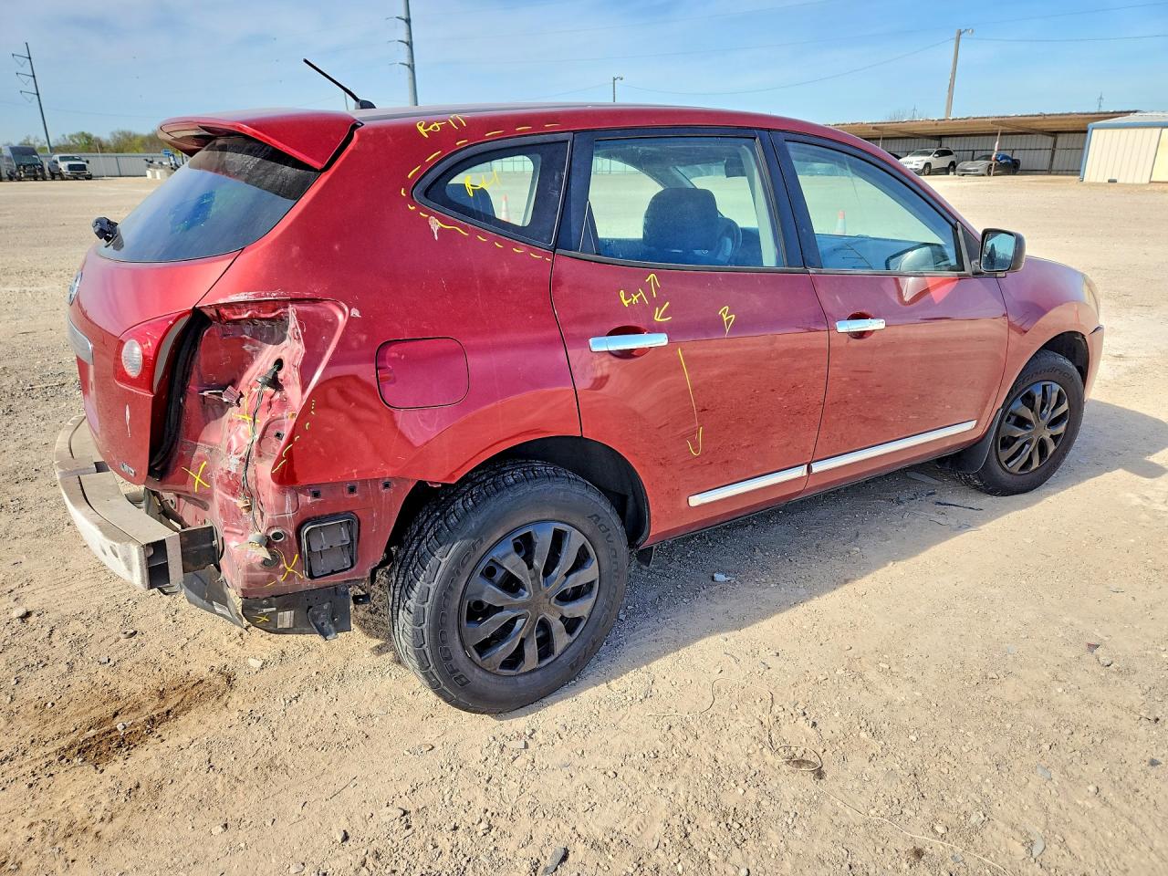 JN8AS5MV7EW203266 · 2014 NISSAN ROGUE SELECT · 3/13