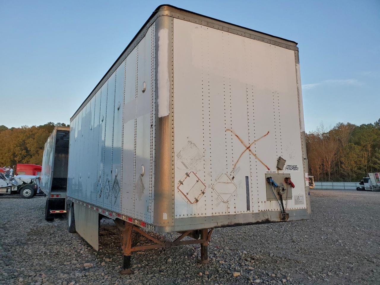 2007 WABASH DRY VAN TRAILER