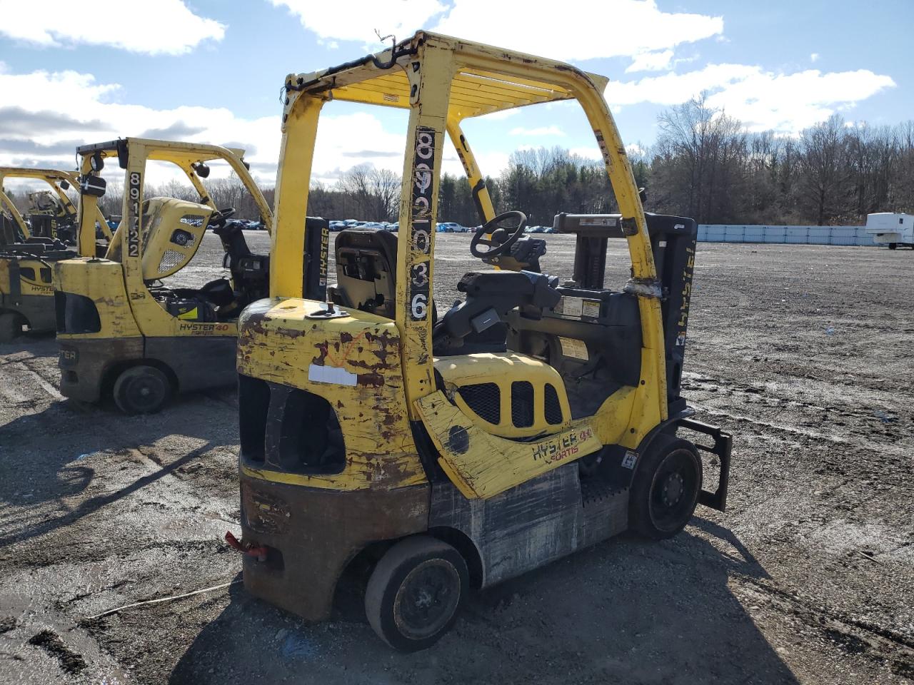 2009 HYSTER FORKLIFT · 4/10