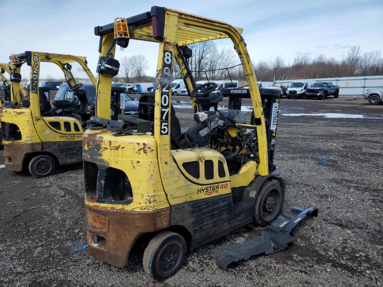 2009 HYSTER FORKLIFT · 4/10