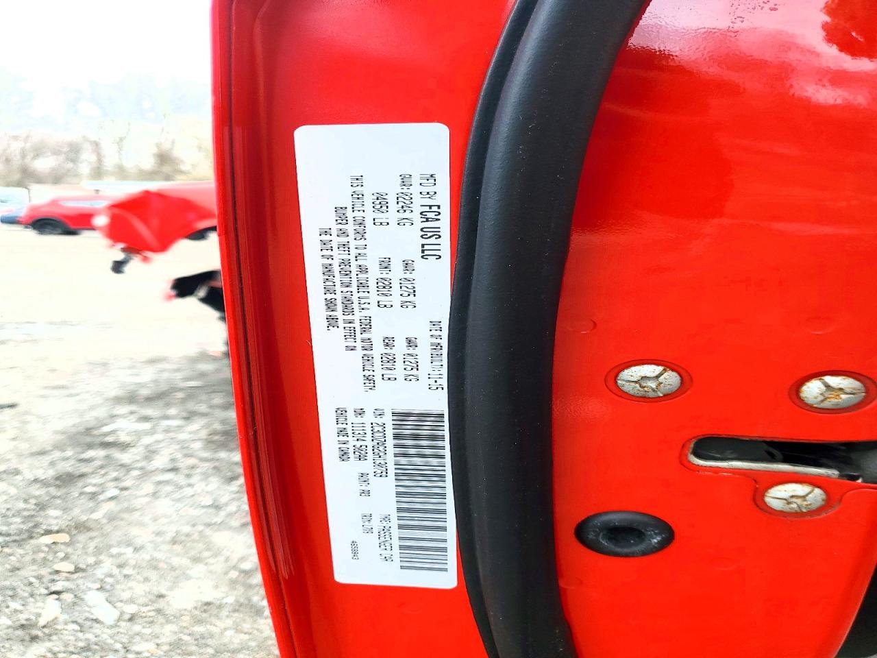 2C3CDZAG2GH130759 · 2016 DODGE CHALLENGER · 12/12