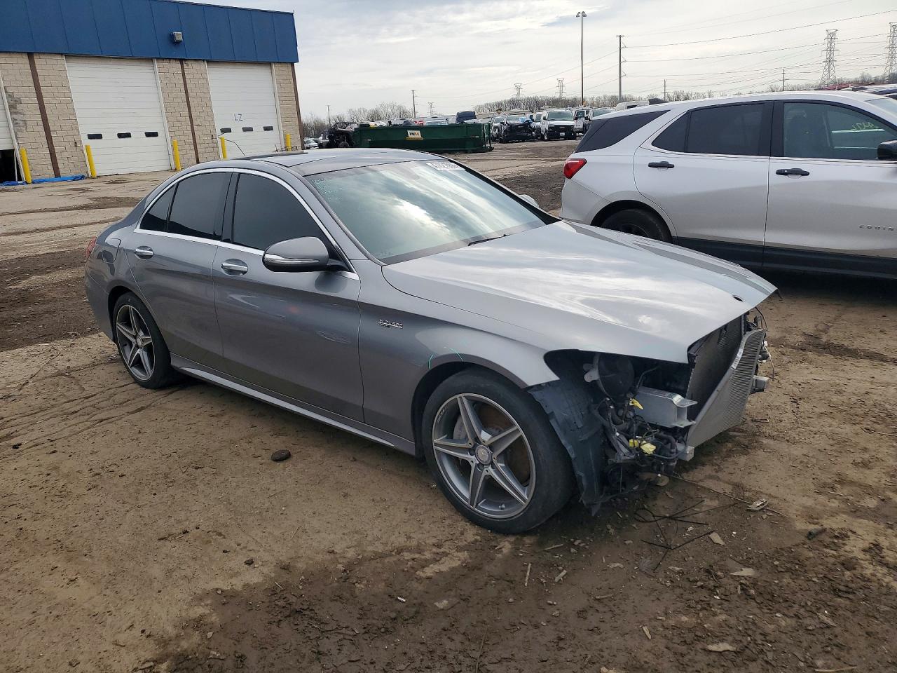 55SWF6GB5FU023494 · 2015 MERCEDES-BENZ C · 4/12