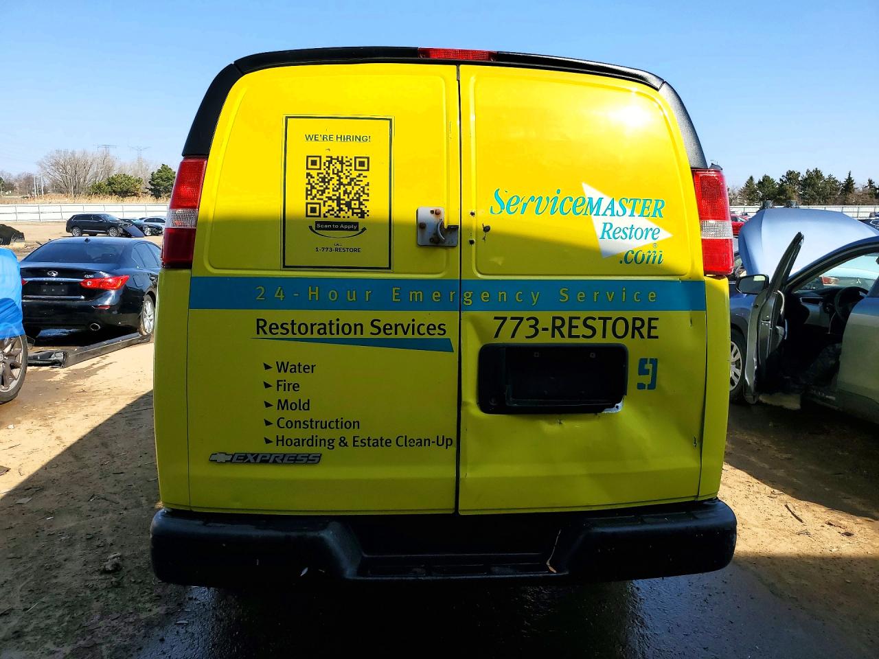 1GCWGFCF7F1235863 · 2015 CHEVROLET EXPRESS G2500 · 6/12