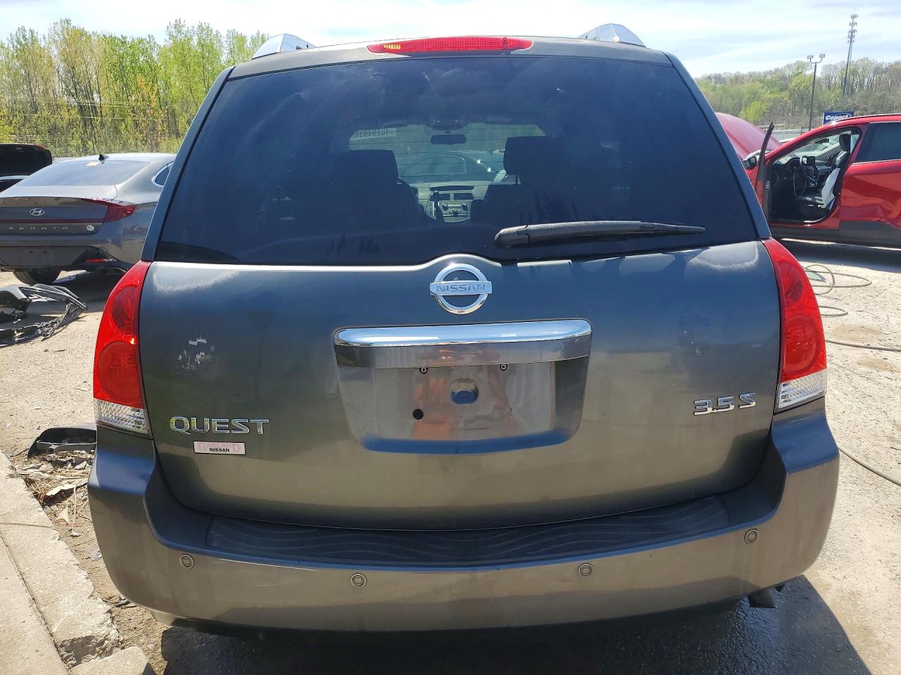 5N1BV28U38N115800 · 2008 NISSAN QUEST · 6/13