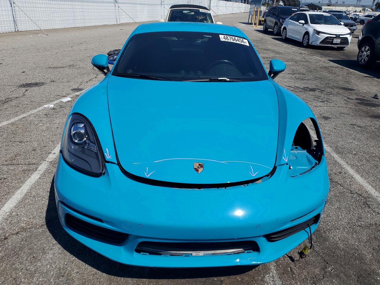 WP0AB2A85JK278655 · 2018 PORSCHE CAYMAN · 5/13
