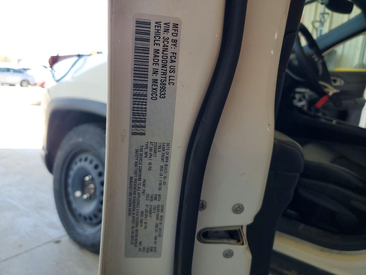 3C4NJDDN7RT589533 · 2024 JEEP COMPASS · 12/12