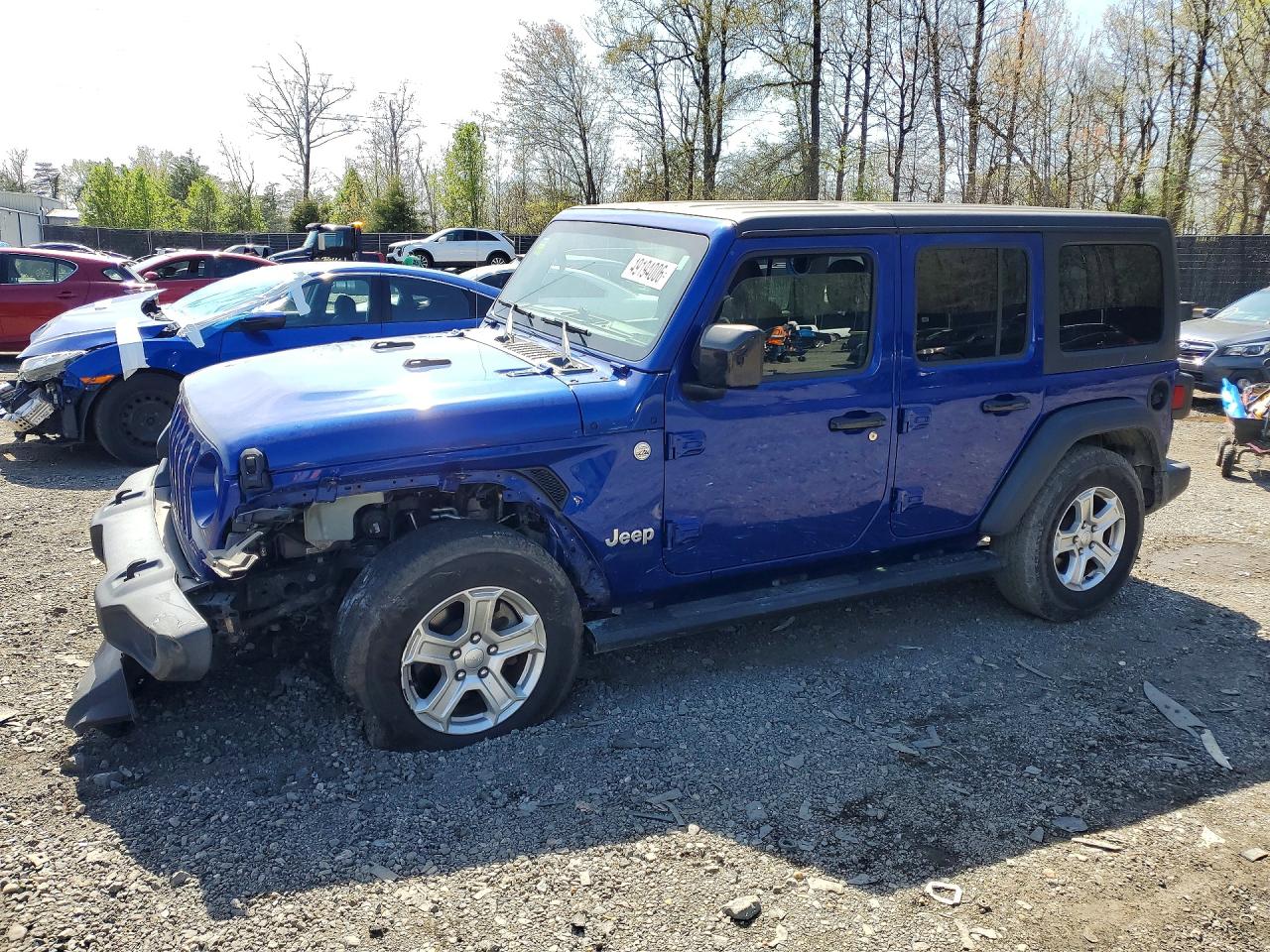 1C4HJXDN7KW592138 · 2019 JEEP WRANGLER UNLIMITED
