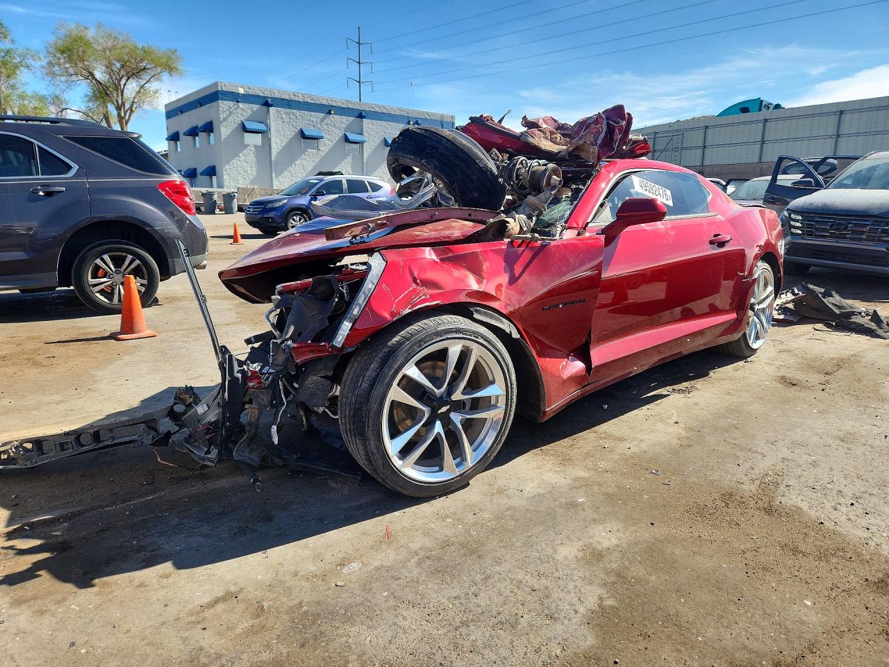 1G1FB1RS8M0109349 · 2021 CHEVROLET CAMARO