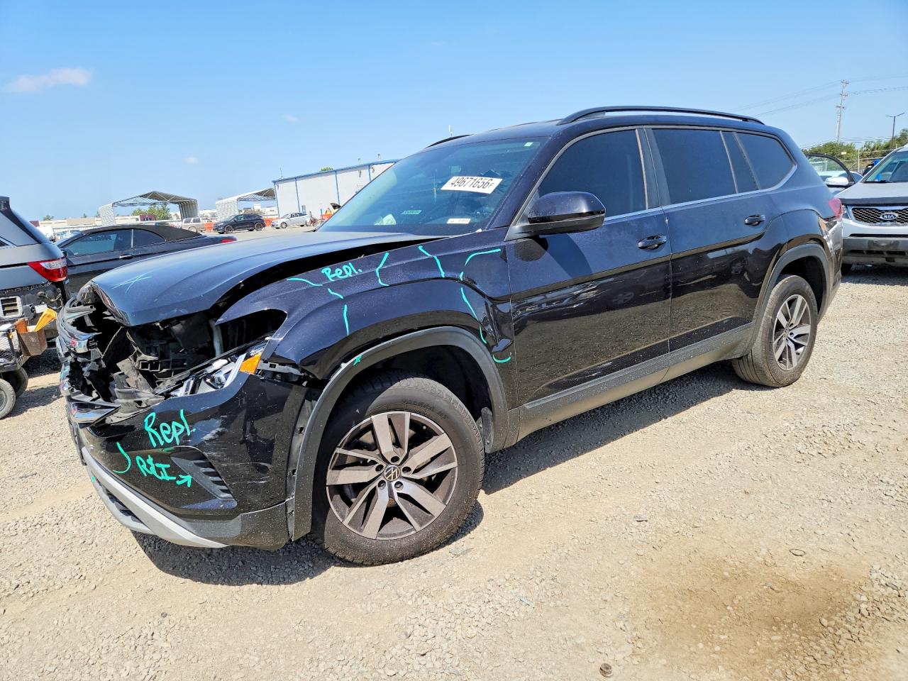 1V2DP2CA1MC526489 · 2021 VOLKSWAGEN ATLAS