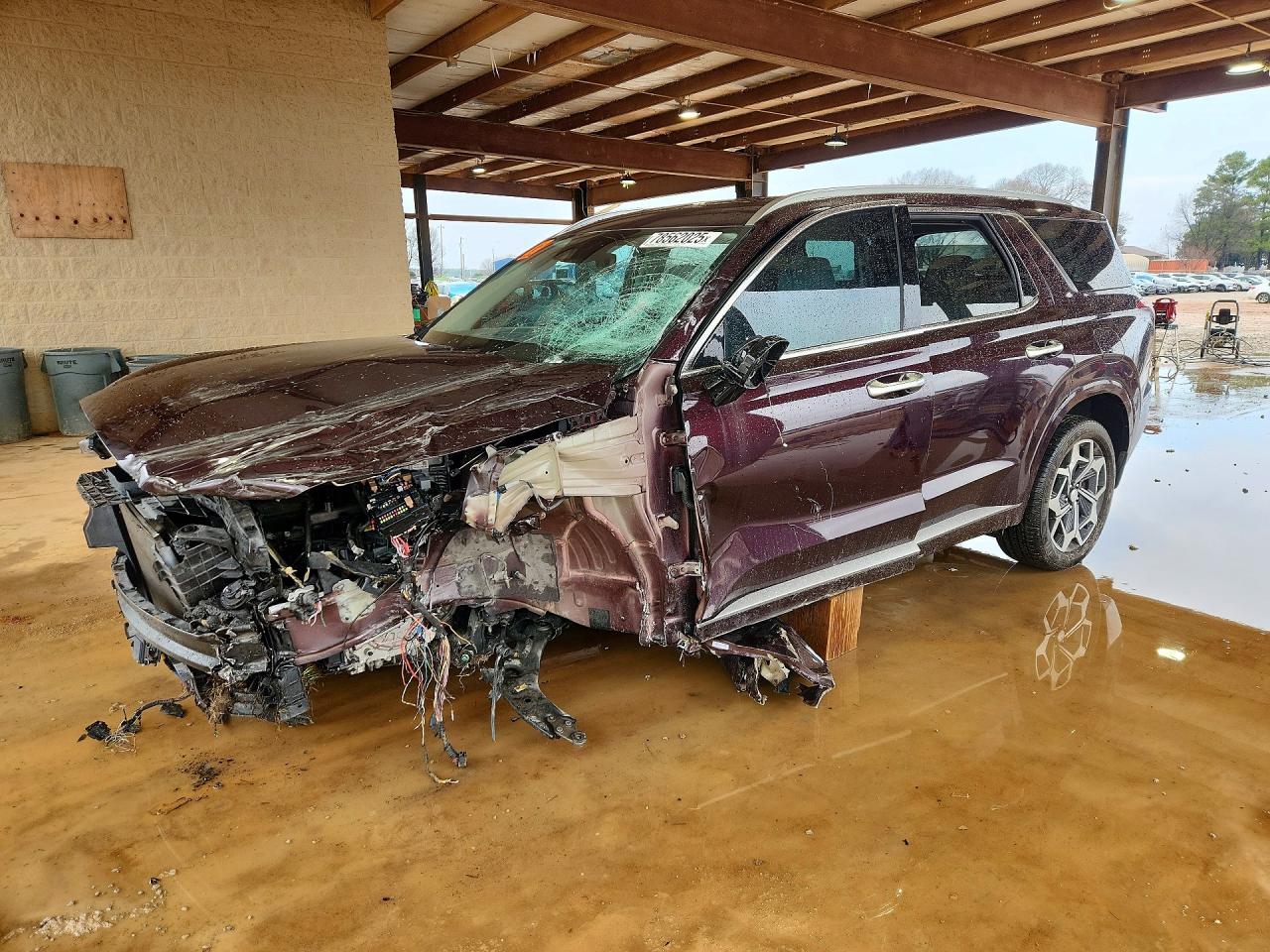 KM8R74HE0NU471586 · 2022 HYUNDAI PALISADE