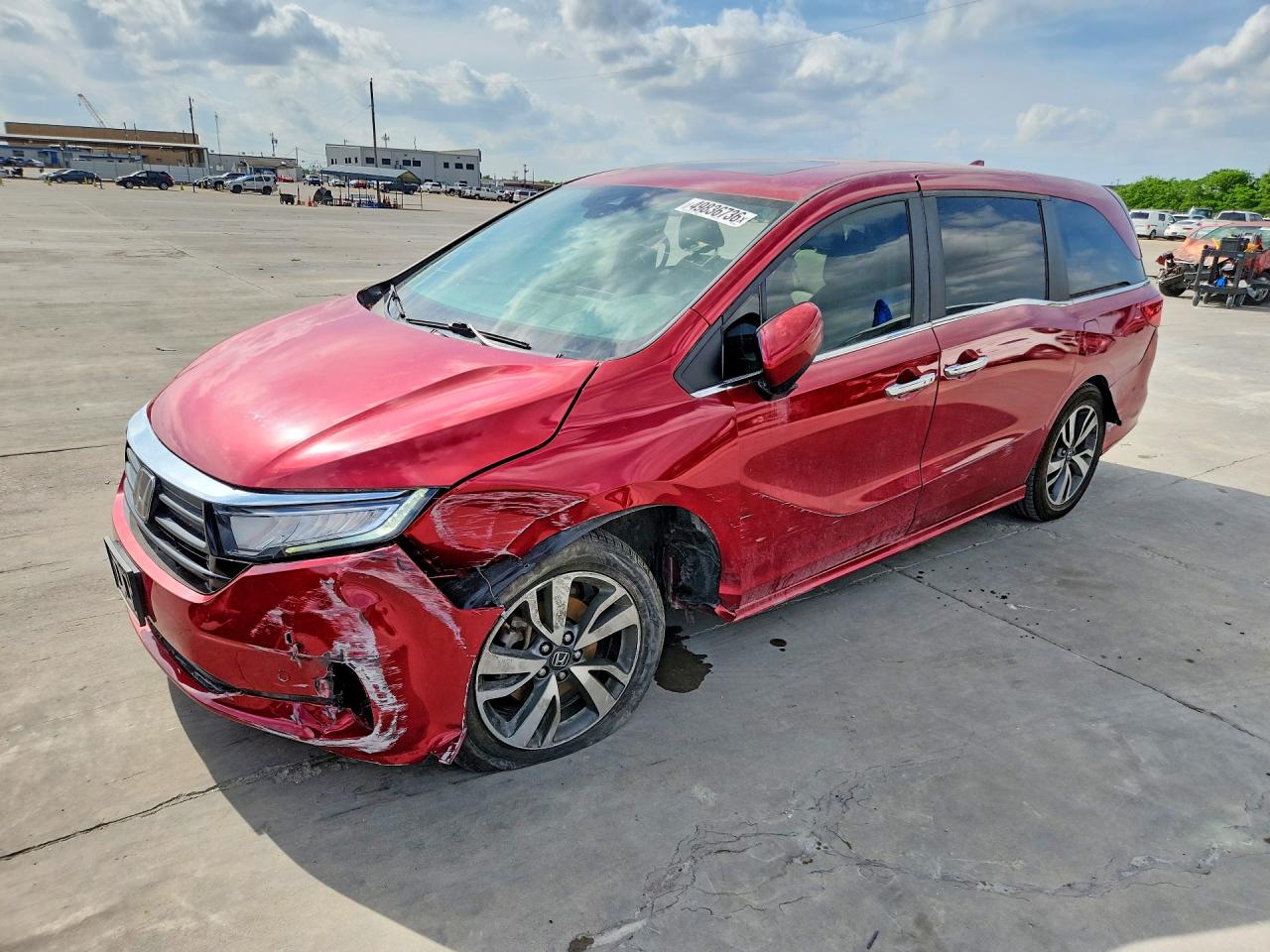5FNRL6H83NB058253 · 2022 HONDA ODYSSEY