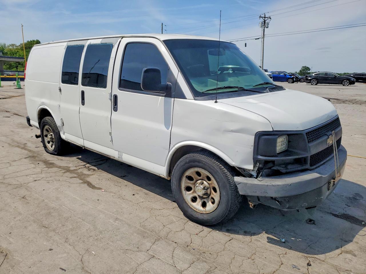 1GCSGAFX7D1100627 · 2013 CHEVROLET EXPRESS G1500 · 4/13