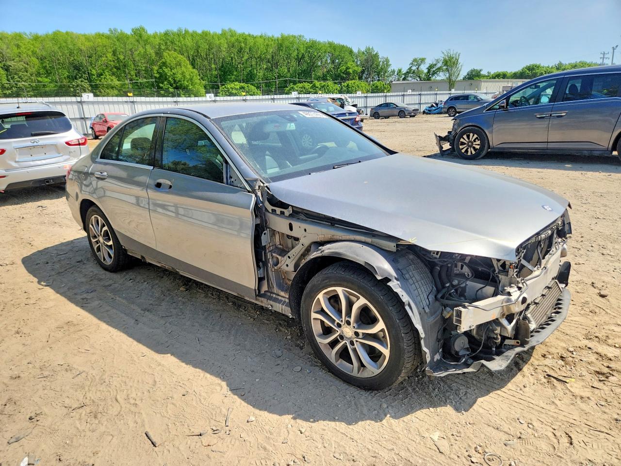 55SWF4KB2FU049207 · 2015 MERCEDES-BENZ C · 4/12