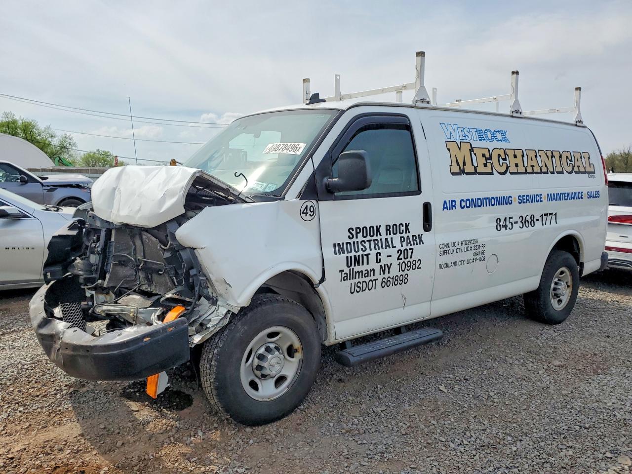 2016 CHEVROLET EXPRESS G2500