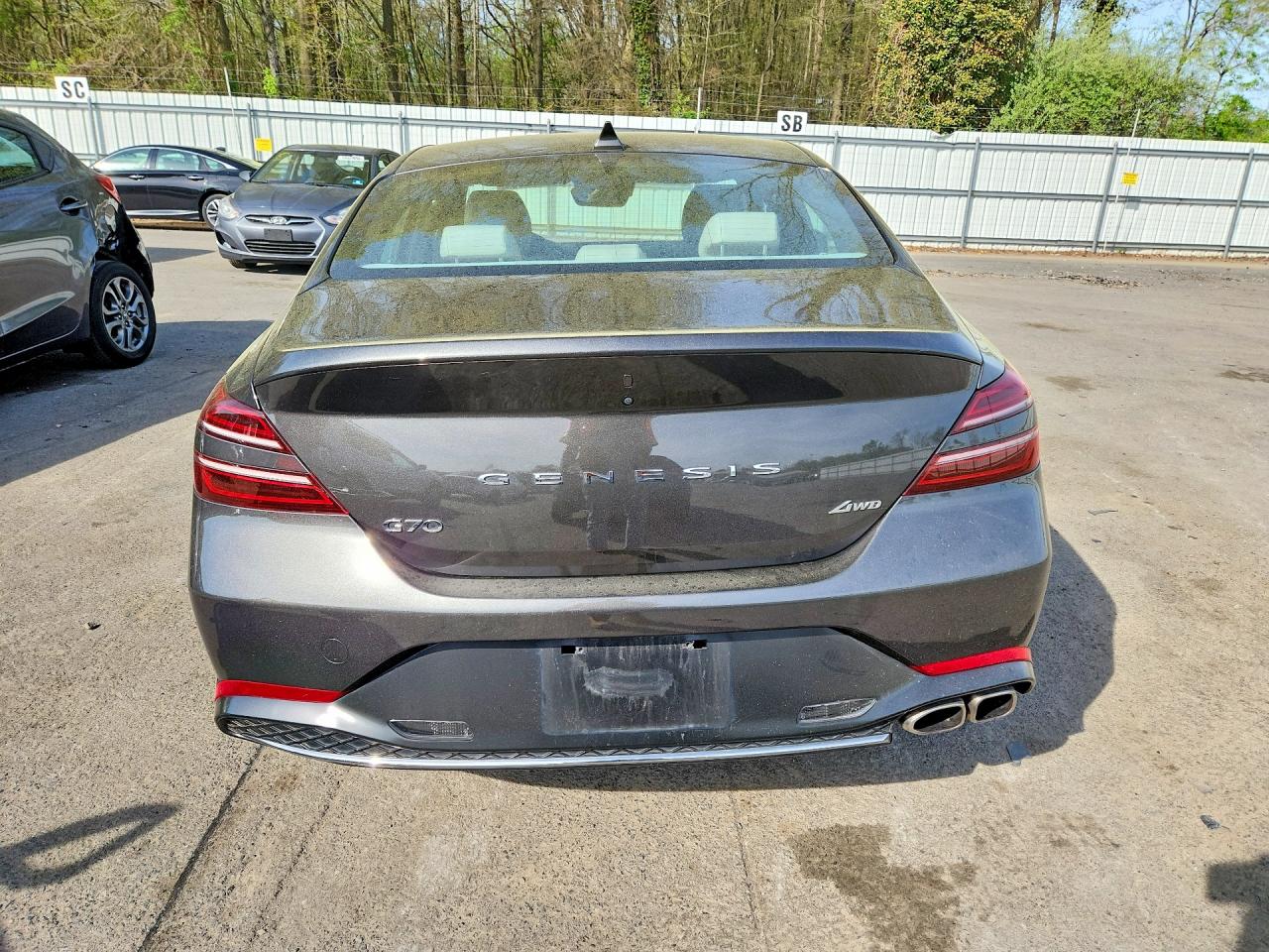 KMTG34TA2PU106004 · 2023 GENESIS G70 · 6/12