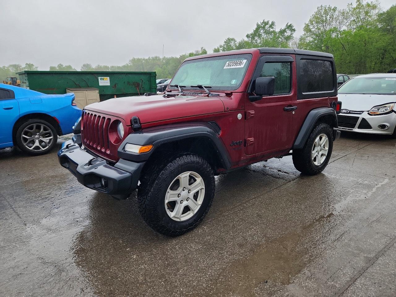 1C4GJXAG9MW775772 · 2021 JEEP WRANGLER