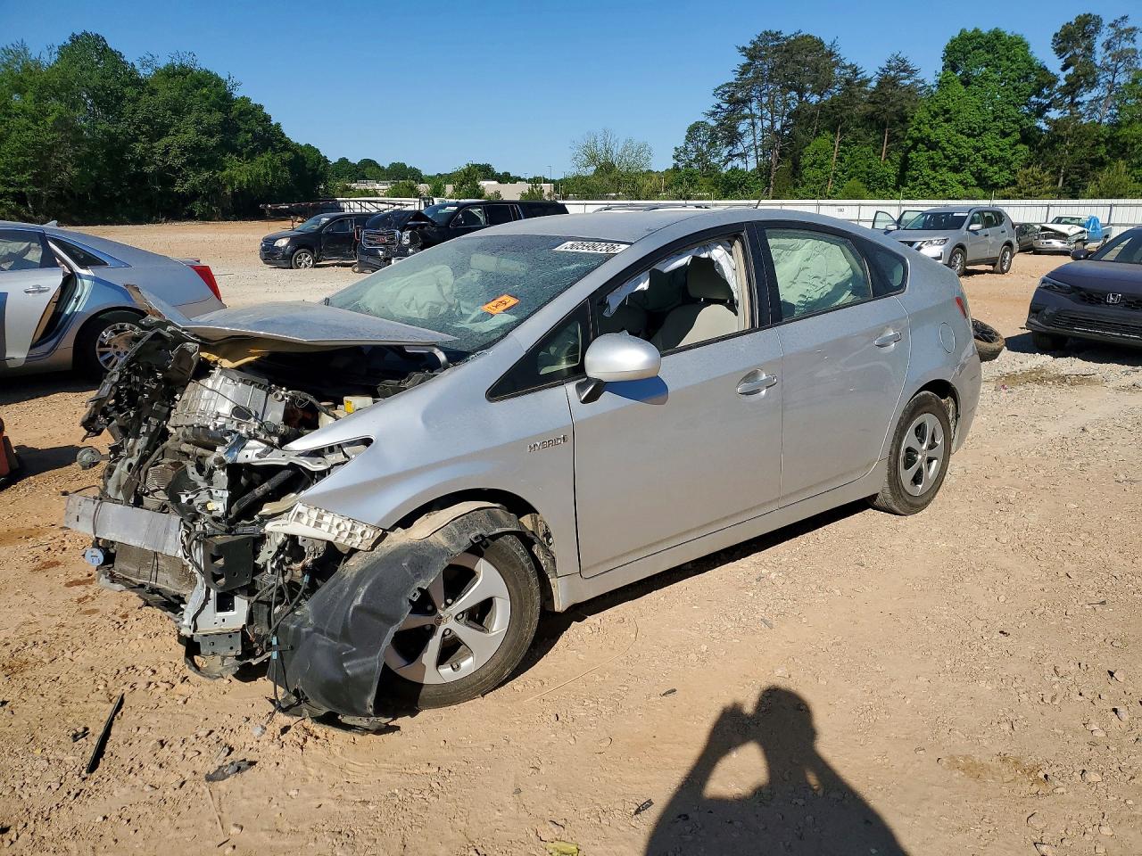 JTDKN3DUXE0387205 · 2014 TOYOTA PRIUS