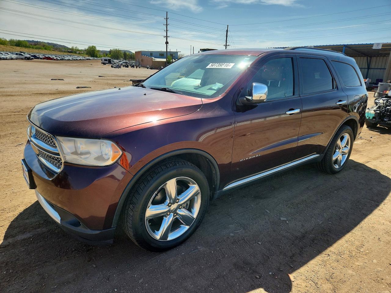 1C4SDJETXCC159312 · 2012 DODGE DURANGO