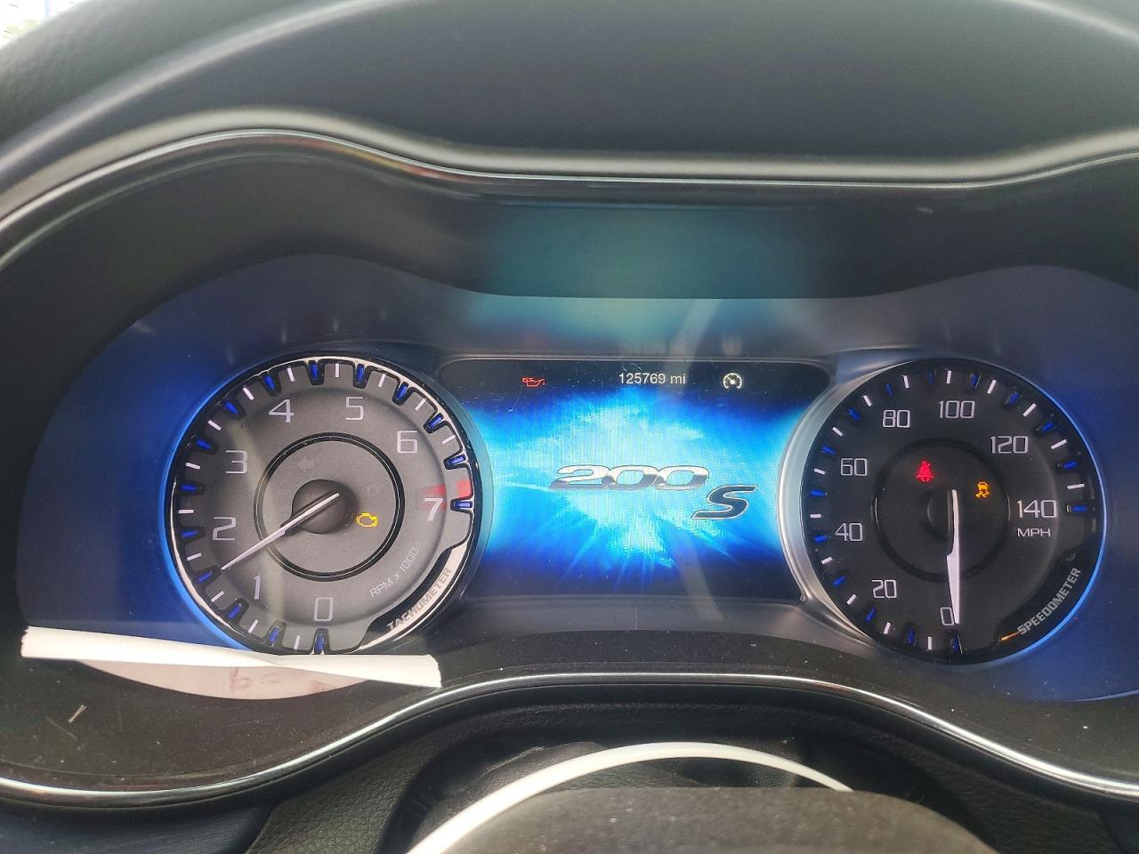1C3CCCBG4GN157449 · 2016 CHRYSLER 200 · 9/13