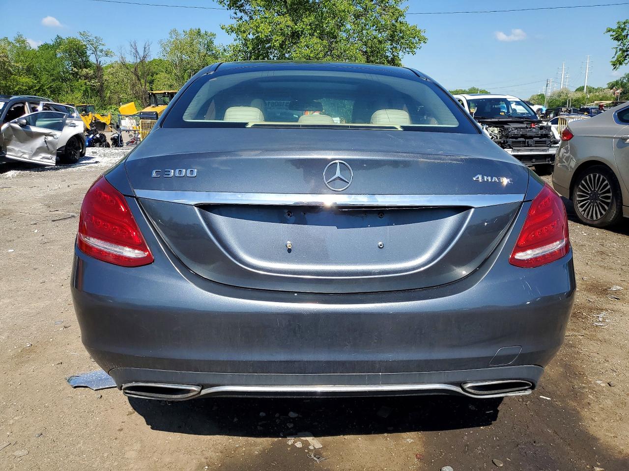 55SWF4KB8FU024831 · 2015 MERCEDES-BENZ C · 6/12