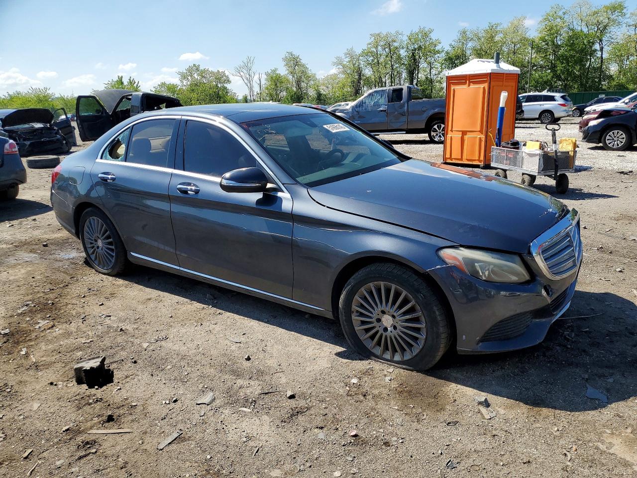 55SWF4KB8FU024831 · 2015 MERCEDES-BENZ C · 4/12