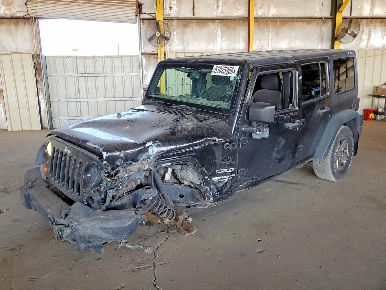 1C4BJWDGXDL677450 · 2013 JEEP WRANGLER UNLIMITED