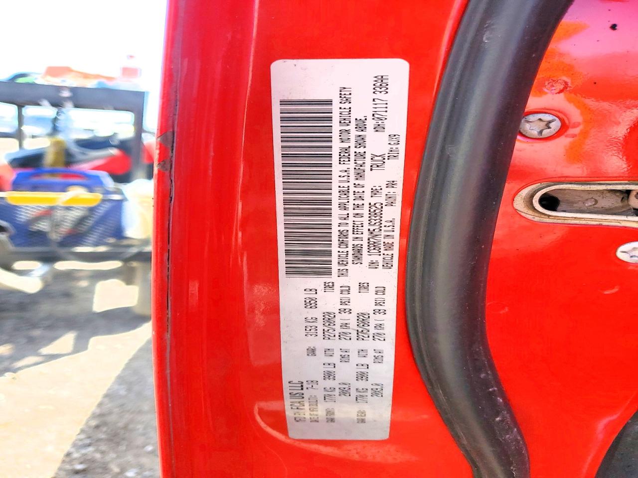 1C6RR7NM5JS338525 · 2018 RAM 1500 · 12/12