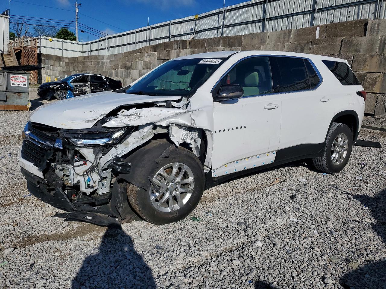 1GNERFKW8NJ126065 · 2022 CHEVROLET TRAVERSE