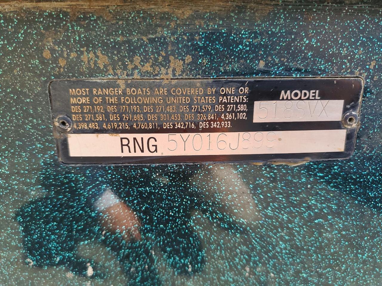 RNG5Y016J899 · 1999 RANGER VX1888WT · 10/10