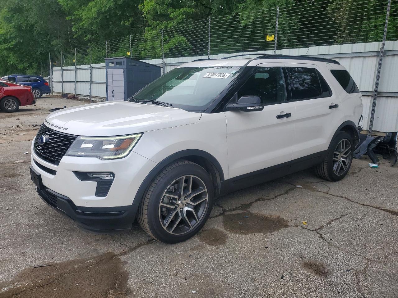 1FM5K8GT9JGA67909 · 2018 FORD EXPLORER