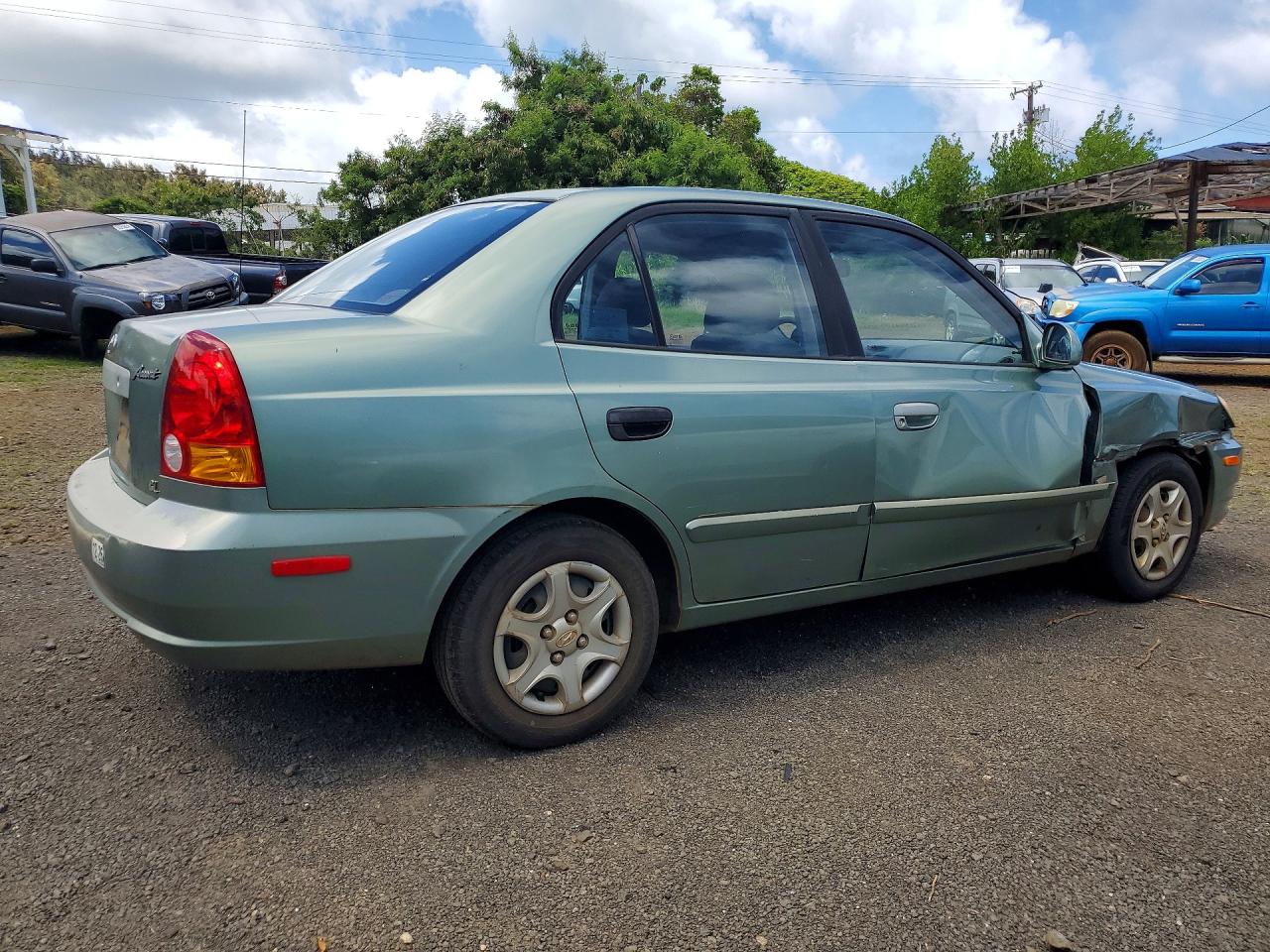 KMHCG45C33U429984 · 2003 HYUNDAI ACCENT · 3/12
