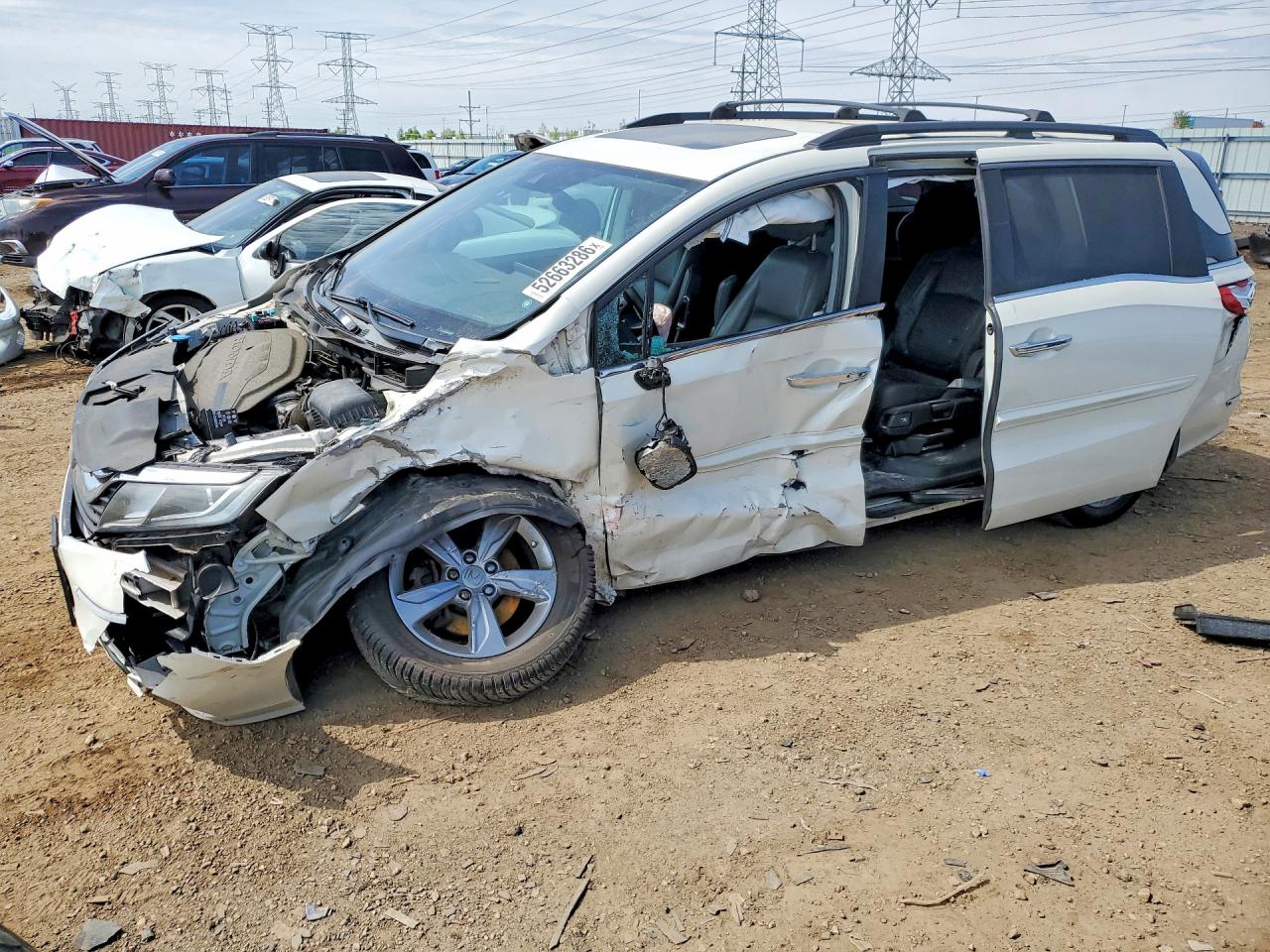 5FNRL6H77JB080449 · 2018 HONDA ODYSSEY