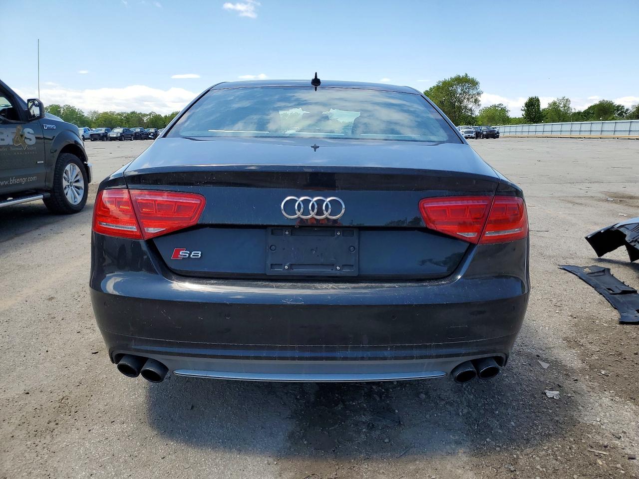 WAUD2AFD7DN029657 · 2013 AUDI S8 · 6/13