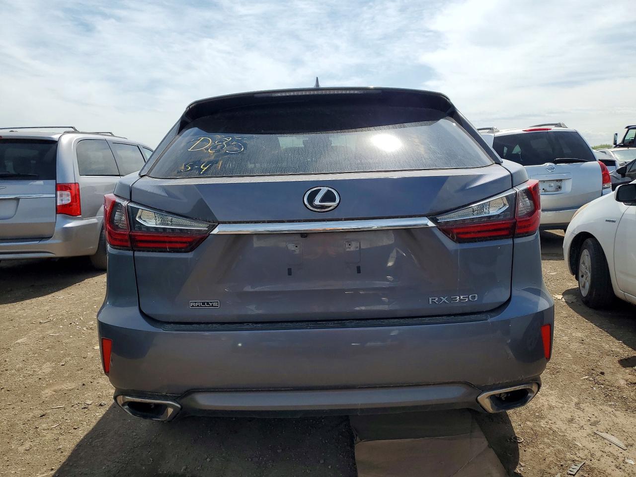2T2BZMCA2GC002175 · 2016 LEXUS RX 350 · 6/12