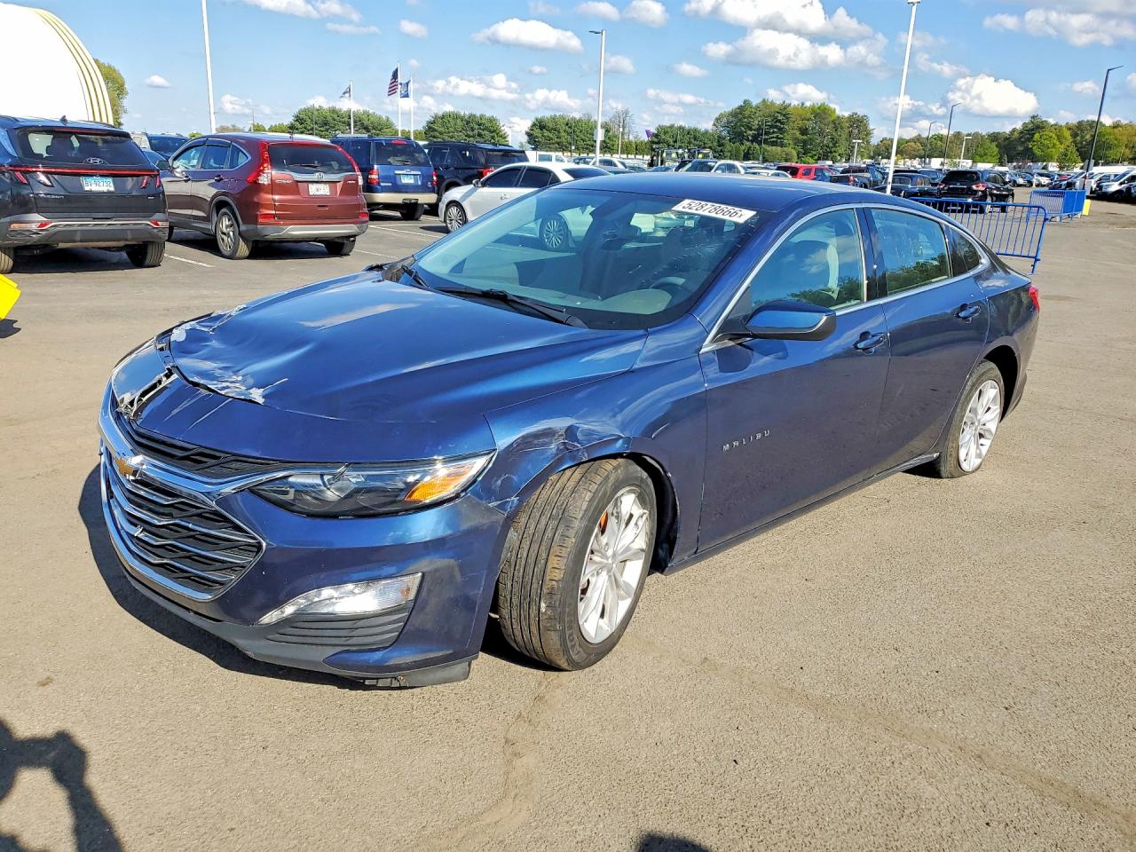 1G1ZD5ST7NF169669 · 2022 CHEVROLET MALIBU